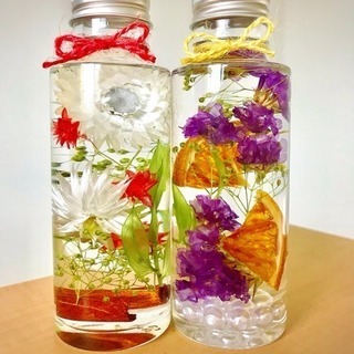 初心者歓迎🌺ハーバリウム体験レッスン🌺親子歓迎の画像
