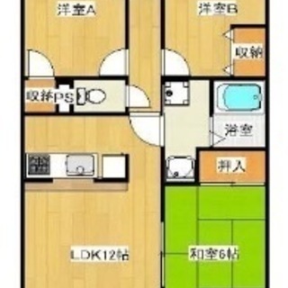 3DKの部屋、プライベートを確保しながら、交流しよう。