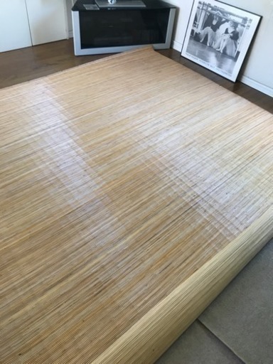 【最終値下げ】天然竹のラグカーペット（6畳）購入時¥50000以上しました