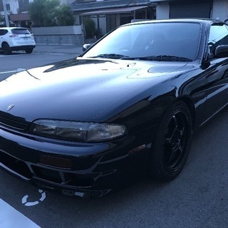 シルビア S14 Qs 前期 5速 車検付き！の画像