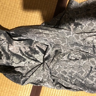 GILMAC L size ドレスシャツ パイソン ヘビ スキッ...