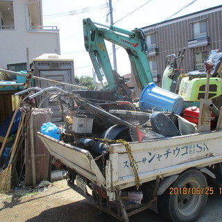 福岡便利屋、切り株徹去、表土剥ぎ、ユンボ格安
