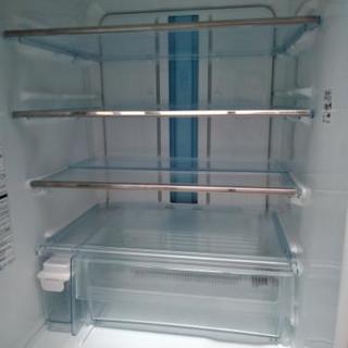 東芝 冷蔵庫（427L・左開き） ブライトシルバー VEGETA