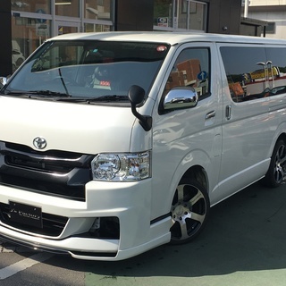 PRICE　DOWN！ハイエース　ｽｰﾊﾟｰGL　社外Fバンパー...