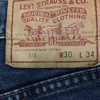 ★ 【受渡終了】 LIVI's 511 W30 L34 リーバイス