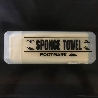 新品　未使用品　スポンジタオル　黄色