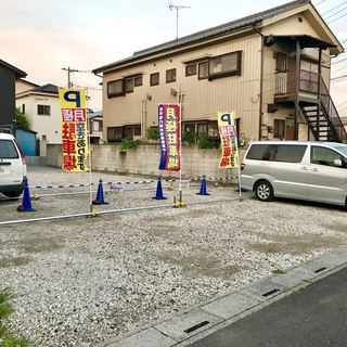 草加市 栄町 月極駐車場 さくらパーキング  契約者募集中 草加市 栄町1丁目  月極駐車場 空きあり 防犯カメラ完備の画像