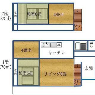 眺望良し5DKの一軒家、貸します。郡山一の激安で！早い者勝ち！