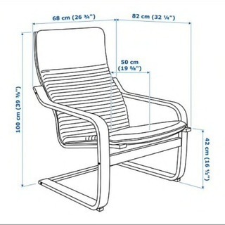 IKEA ポエング 新品 イケアの画像