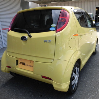 スマ軽　福岡　R2　走行5万ｋｍ！　車検ほぼ２年付き！イエロー929の画像