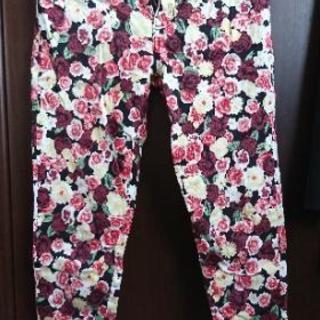 M 花柄 パンツ