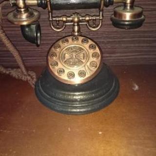 アンティーク 電話機 プッシュ回線対応‼️