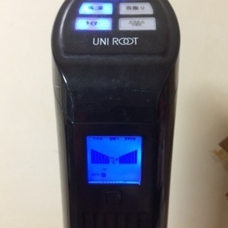 タワーファン　扇風機　黒ブラック　タイマー機能　リモコン付きの画像