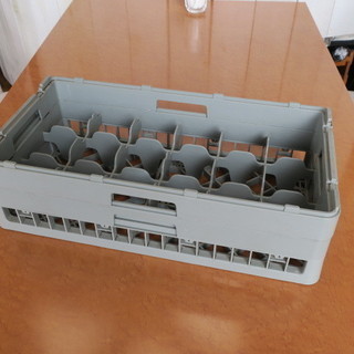 業務用食器洗浄機用ハーフラック　（18仕切り）　8ラックまとめて