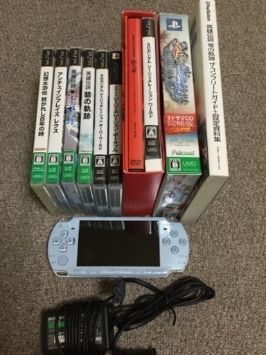 PSP本体とゲーム数本