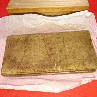 ドイツ製輸入カバ革men's長財布希少品(ヤフオクで売却済み)
