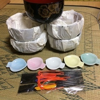新品 大汁椀セット 盆付き