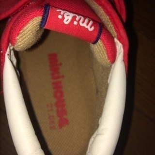 21㎝ ミキハウス スニーカーの画像