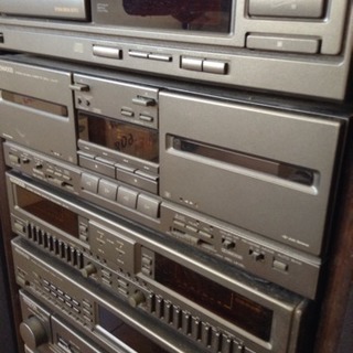ま*い様 ①システムコンポKENWOOD NEWALLORA XM-7MDコンポ