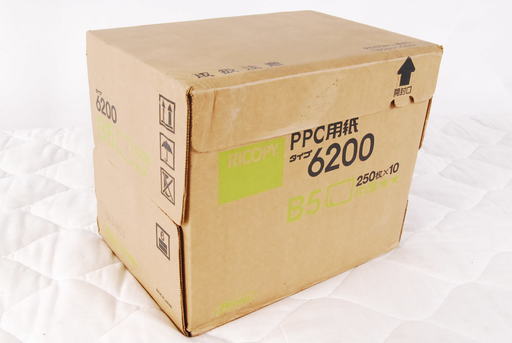 新品未使用　RICOPY　リコピー　PPC用紙　B5　中厚　タイプ6200　250枚×10　アントレ