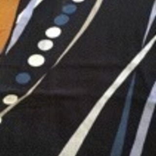 美品！ 浴衣 紺地の画像