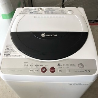 10年 SHARP 5.5キロ 洗濯機の画像