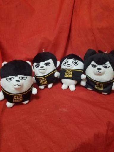 4体セットヒップホップモンスター　防弾少年団