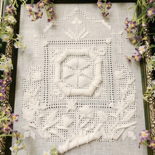 白糸刺繍・ヨーロッパ刺繍の「糸りあん刺繍教室」
