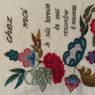 白糸刺繍・ヨーロッパ刺繍の「糸りあん刺繍教室」の画像