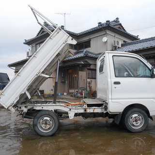 平成8年 ミニキャブトラック4WD 三方開ダンプ F５速 切替4ＷＤ　ノンスリップデフ　関東仕入れの画像