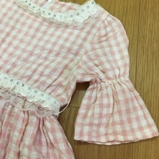 ハンドメイドのドレス110くらいの画像