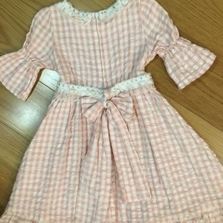 ハンドメイドのドレス110くらいの画像