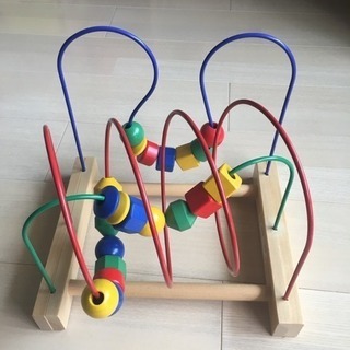 IKEA ルーピング 木製 ビーズコースター