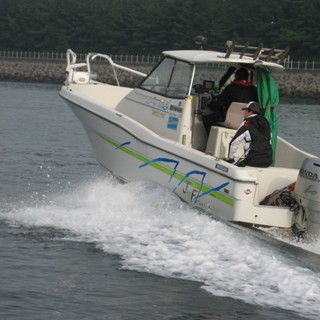 ボートから釣してみませんか　