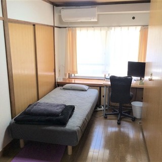 個室5.5畳 光熱費込 阿佐ヶ谷駅徒歩3分 南向き 大型クローゼ...