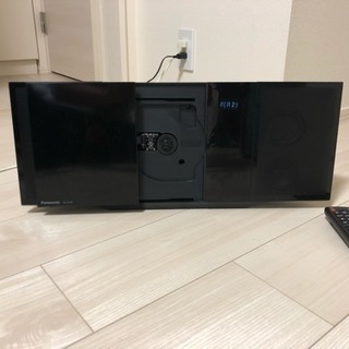 パナソニック ミニコンポ Bluetooth対応 ブラック SC-HC395-Kの画像