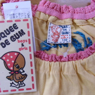 【値下げ】DQUEE DE GUM Tシャツ💛新品の画像