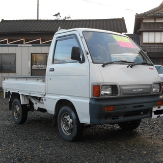 平成5年 ハイゼットトラック　4WD　マニュアル　Hi/Loトランスファ　61,000キロ実走行　新潟市南区の画像