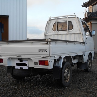 平成5年 ハイゼットトラック　4WD　マニュアル　Hi/Loトランスファ　61,000キロ実走行　新潟市南区の画像