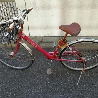６段変速 自転車 (ジャンク)の画像