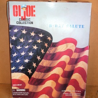 ☆ジー・アイ・ジョー G.I.ジョー G.I.JOE CLASSIC COLLECTION D-DAY SALUTE ディー・ディ・サルート アメリカ軍の特殊部隊フィギュア◆軍服のリアリティーさ抜群の画像