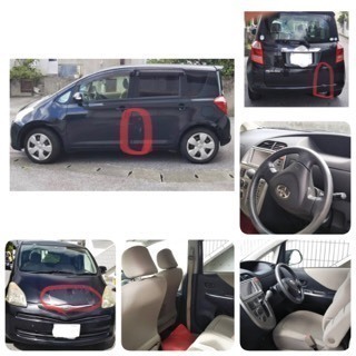 TOYOTAラクティス20年式10万円