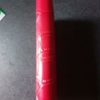 激安❢新品❢委託❢クロコ型押し大容量フルジップ長財布❢綺麗な赤色❢の画像