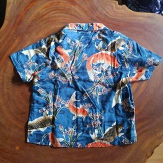 🌟【キッズアロハシャツ100】の画像