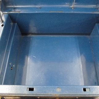 値下げ！昭和レトロ 手提げ金庫 PIGEON CASH BOX 鍵付き インテリア ヴィンテージ 　西岡店の画像