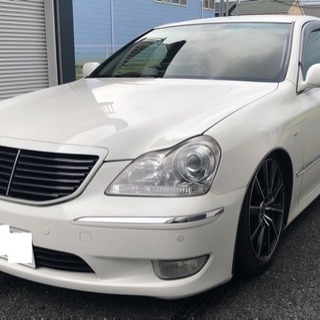 18マジェスタ 4本出マフラー エアサス 黒革 マルチ   アル...