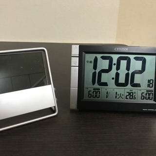 CITIZEN デジタル時計 + もう一つ 美品