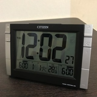 CITIZEN デジタル時計 + もう一つ 美品の画像
