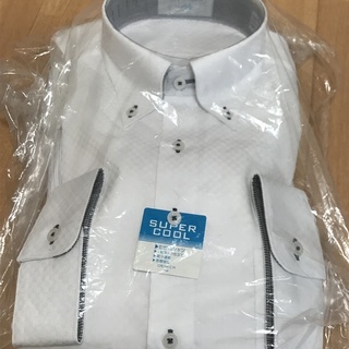 【新品】ORIHICA七分袖ワイシャツ(Mサイズ)