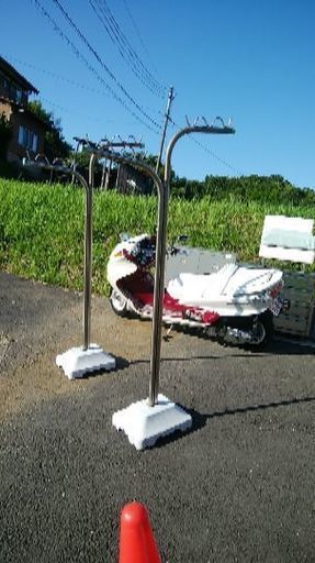物干し台、2個セットです。